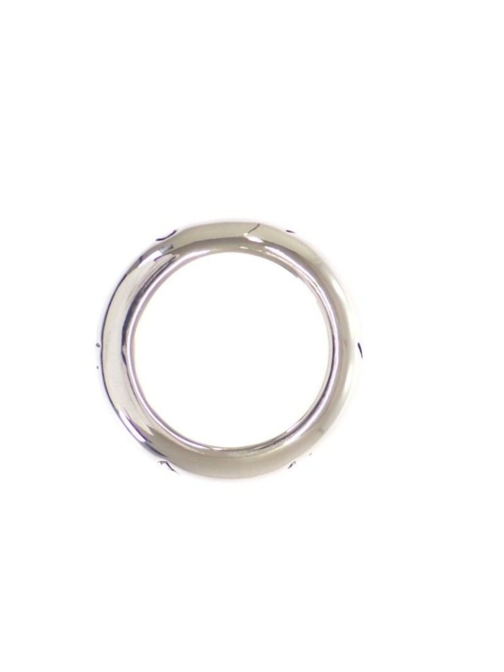 Chanel Logo Ring 925 Sterling Silver Vintage - Picture 6 of 13